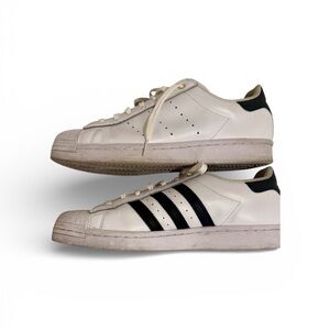 SUPERSTAN Adidas Stan Smith Vs. Superstar Men’s 9 Black & White Sneakers *Rare*